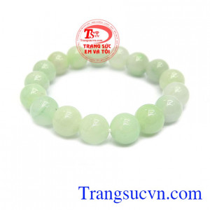 Chuỗi ngọc cẩm thạch thịnh vượng là sản phẩm ngọc cẩm thạch thiên nhiên mang lại nhiều may mắn, sức khỏe cho người đeo