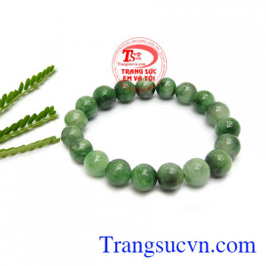 Chuỗi ngọc jadeite may mắn