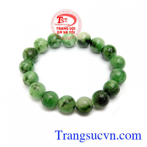 Chuỗi ngọc jadeite tài lộc mang lại may mắn, sức khỏe cho người đeo