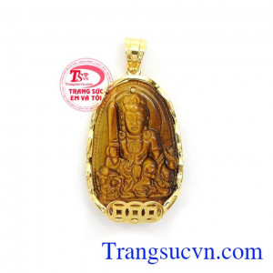 Phật Bản Mệnh Tuổi Mão Bọc Vàng là biểu tượng của sự thông minh, trí tuệ sáng suốt
