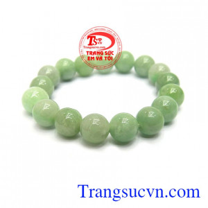 Chuỗi tay ngọc cẩm thạch tinh tế là sản phẩm ngọc cẩm thạch đẹp sang trọng, tinh tế