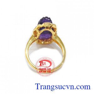 Thạch anh tím thiên nhiên