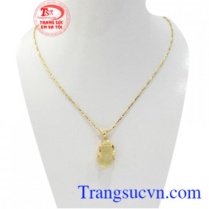 Mặt dây tỳ hưu ngậm vàng