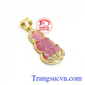 Mặt Phật Quan Âm An Nhiên tượng trưng cho điềm lành, lòng thánh thiện, bao dung, hướng phật, giải trừ hung khí, mang tới bình an, ngăn chặn tai ách cho người đeo