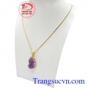 Bộ Dây Chuyền Tỳ Hưu Thịnh Vượng vàng 10k bền đẹp, sang trọng