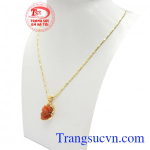 Bộ Dây Chuyền Vàng Cát Khí phù hợp với mọi phong cách thời trang phái đẹp