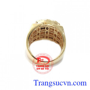 Nhẫn Nam Vàng Tây