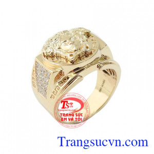 Nhẫn nam vàng màu cao cấp