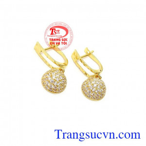 Hoa Tai Vàng 18k Xinh Xắn