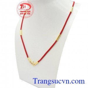 Dây dù bọc vàng 18k sang trọng, đẳng cấp và hợp thời trang