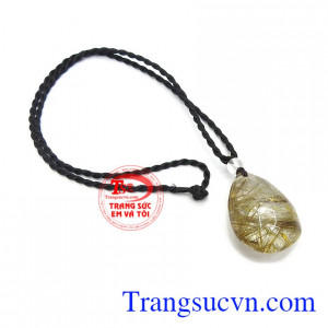 Thạch anh tóc vàng có trường năng lượng mạnh mẽ, có khả năng điều hào tinh thần