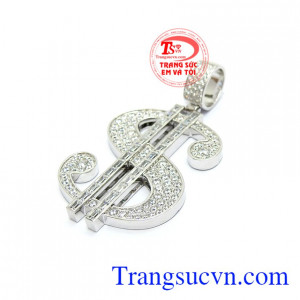 Mặt dây chuyền đính đá phong cách, phù hợp nhiều loại dây chuyền khác nhau