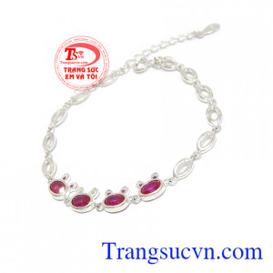 Lắc bạc thỏ hồng xinh xắn, món quà sinh nhật ý nghĩa dành tặng các bé gái