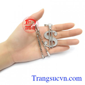 Bộ dây chuyền nam vàng tây mạnh mẽ