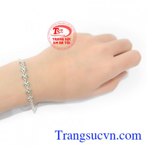 Lắc tay bạc thời trang, phong cách