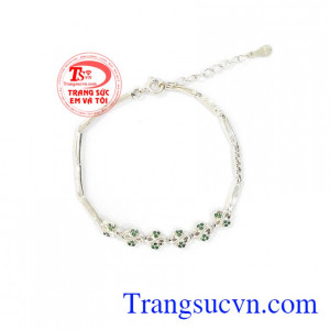 Lắc Tay Bạc Nữ Tinh Tế chất lượng cao, chế tác theo yêu cầu