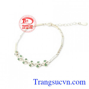 Lắc tay bạc đẹp