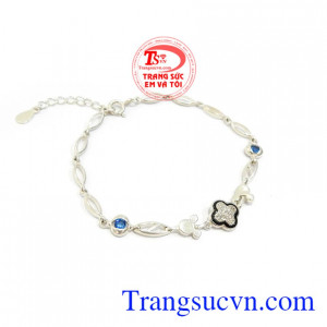 Lắc Tay Bạc Nữ Đẳng Cấp kiểu dáng đẹp, chất lượng cao, lắc tay phù hợp phong cách thời trang phái đẹp