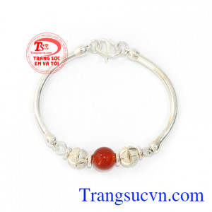 Lắc tay bạc 92.5 cho bé yêu