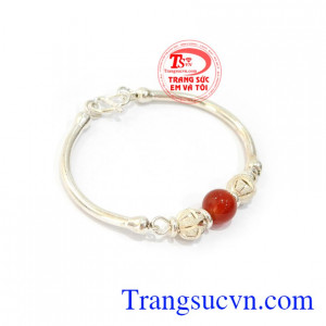 Lắc Tay Nhỏ Xinh Cho Bé bạc 92,5 kiểu dáng đẹp, chất lượng cao