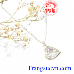 Mặt dây chuyền bạc đẹp