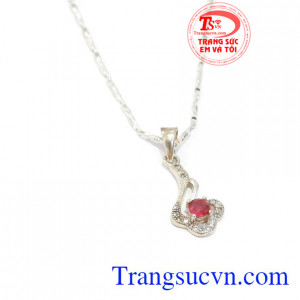 Mặt dây chuyền bạc đẹp