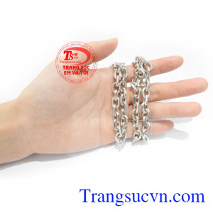 Dây chuyền bạc nam thương hiệu Em và Tôi uy tín, chất lượng, chế tác theo yêu cầu