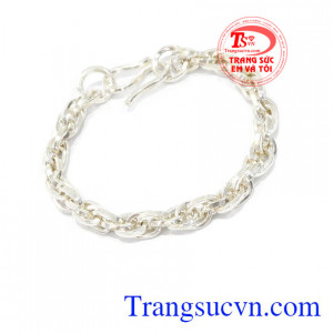 Lắc bạc nam tinh tế được phái mạnh ưa thích