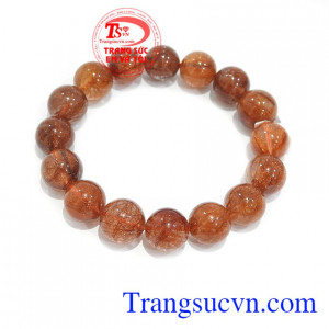 Thạch anh tóc mang lại nhiều may mắn, sức khỏe cho người đeo