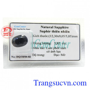 Viên Sapphire Phong Thủy An Nhiên bền đẹp, chất lượng