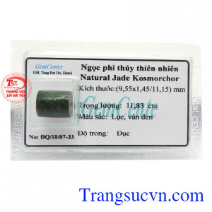Lu Thống Phỉ Thúy Thịnh Vượng màu sắc đẹp, chất lượng ngọc cao cấp