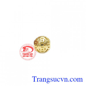 Mặt dây kim tiền phú quý