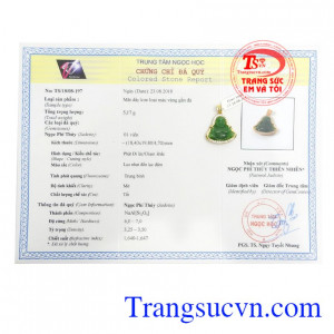 Giấy kiểm định