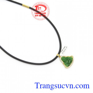 Mặt dây phật di lặc phỉ thúy thiên nhiên cao cấp