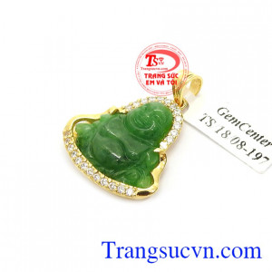 Mặt Dây Di Lặc Hạnh Phúc được nhiều người mang bên người như lá bùa hộ mệnh cho bản thân