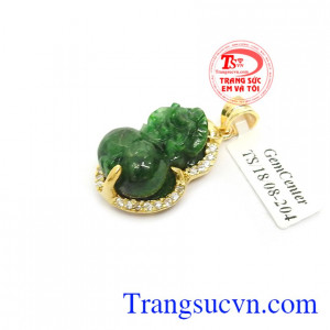 Mặt Dây Tỳ Hưu Phỉ Thúy Công Danh