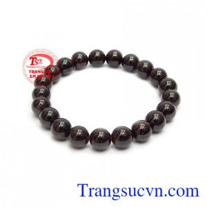 Chuỗi tay Granet đẹp 8 ly