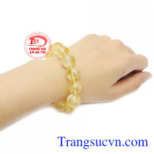 Chuỗi thạch anh vàng thích hợp làm quà tặng cho người thân và bạn bè của bạn.