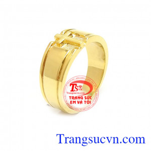 Nhẫn vàng Thánh Giá 10k sang trọng đẳng cấp, thiết kế tinh xảo