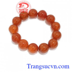 Chuỗi vòng mã não đỏ 18 ly đặc biệt mang lại nhiều may mắn cho người đeo