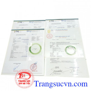 Giấy kiểm định 