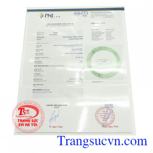 Giấy kiểm định