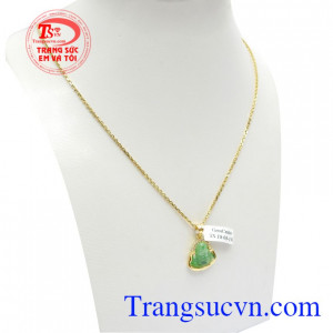 Bộ Dây Phỉ Thúy Tài Lộc kiểu dáng mới lạ, chất lượng cao cấp, phù hợp thời trang phái đẹp