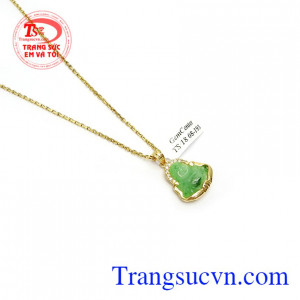 Bộ dây chuyền Di Lặc đẹp