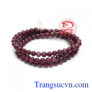 Chuỗi ruby thiên nhiên đẹp