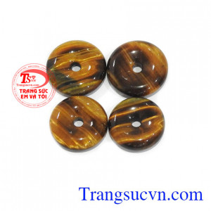 Đồng xu đá mắt hổ