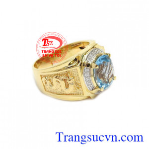 Nhẫn Nam Topaz