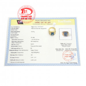 Chứng chỉ từ trung tâm ngọc học