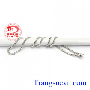 Dây chuyền nam được nhập khẩu nguyên chiếc từ Ý uy tín, chất lượng, bảo hành 12 tháng