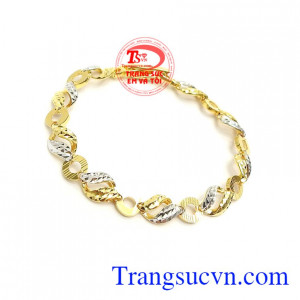 Lắc Tay Nữ 10k Tinh Tế chế tác đẹp, chất lượng cao, phù hợp nhiều phong cách thời trang phái đẹp